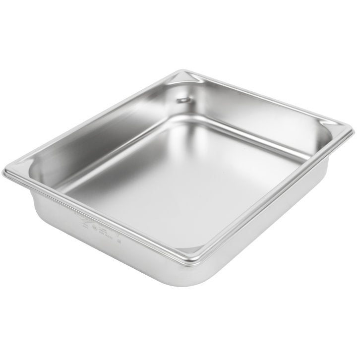 Vollrath 1/2 Size Steam Table Pan 2.5" Deep, Stainless Steel