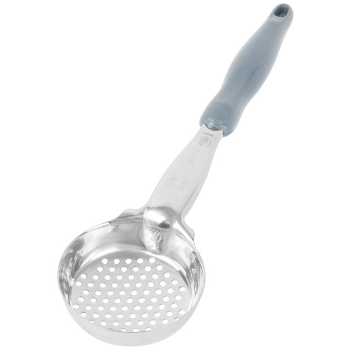 Vollrath 4 Oz Perforated Spoodle, Grey Handle