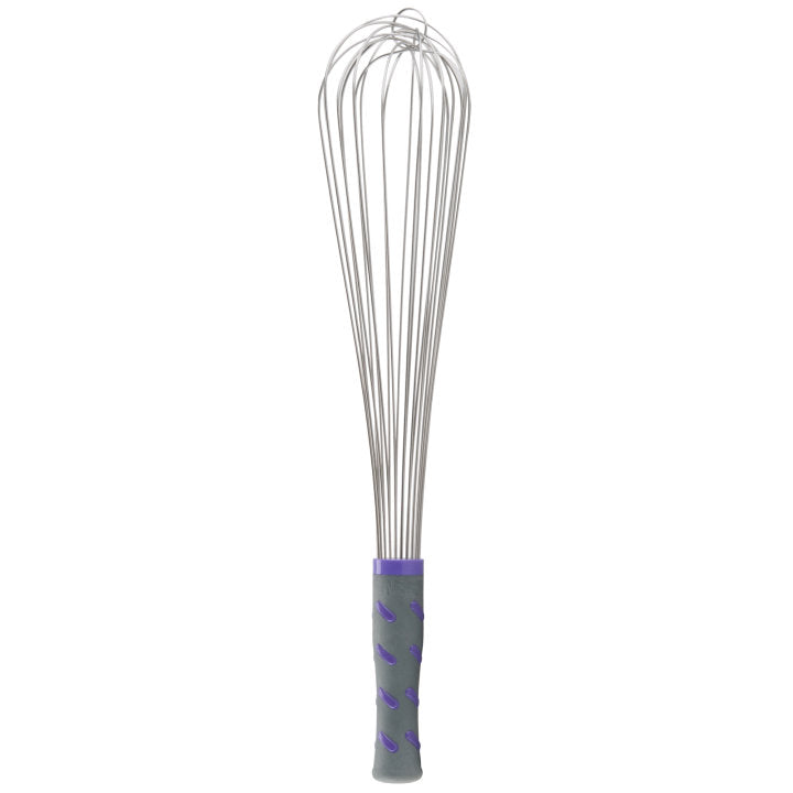 Vollrath 16" Piano Whip, Purple Nylon Handle