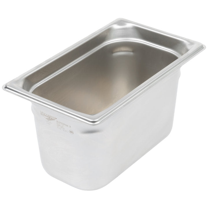 Vollrath Super Pan 3 1/4 Size Steam Table Pan, 6" Deep, Stainless Steel