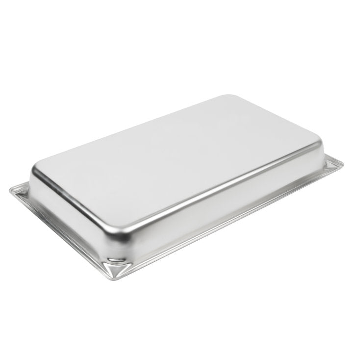 Vollrath Super Pan V Full Size Steam Table Pan, 2.5" Deep, Stainless Steel