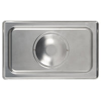 Vollrath Super Pan V 1/4 Size Steam Table Pan Cover, Stainless Steel
