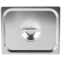 Vollrath Super Pan V 1/2 Size Solid Steam Table Pan Cover, Stainless Steel