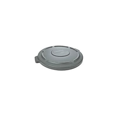 Rubbermaid FG263100GRAY Brute 32 Gallon Round Trash Can Lid, Grey ...