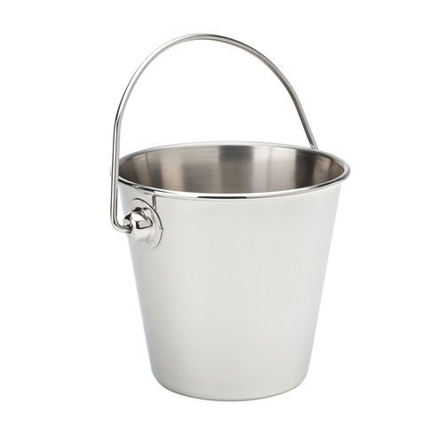 Tableware Solutions 11 Oz Mini Pail with Handle, Stainless Steel 48 /C ...