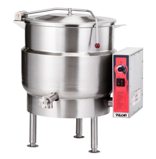 Vulcan K20ELT 20 Gallon Tilting Steam Kettle, Electric, 2/3 Steam ...