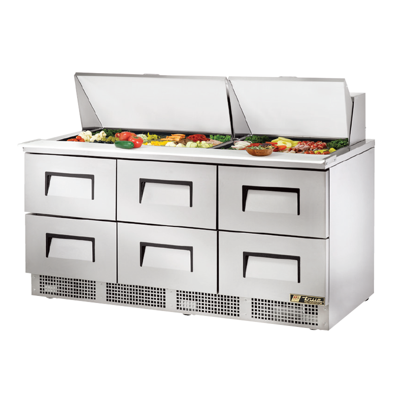 True Refrigeration TFP-72-30M-D-6